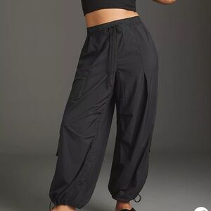 Anthropologie Black Track Pants